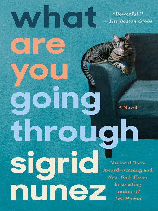 Title details for What Are You Going Through by Sigrid Nunez - Wait list